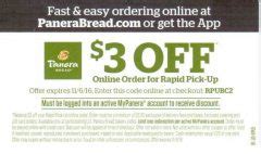 panera coupons printable